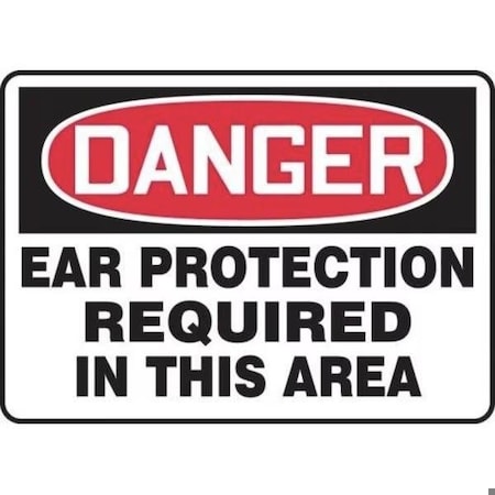 Accuform OSHA DANGER SAFETY SIGN EAR FRMPPE164XP FRMPPE164XP
